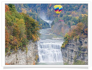 Ballooning over Letchworth State Park
